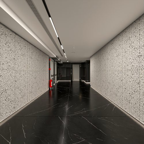 Corridor of Hass Towers, Royal Atlantis, Kish