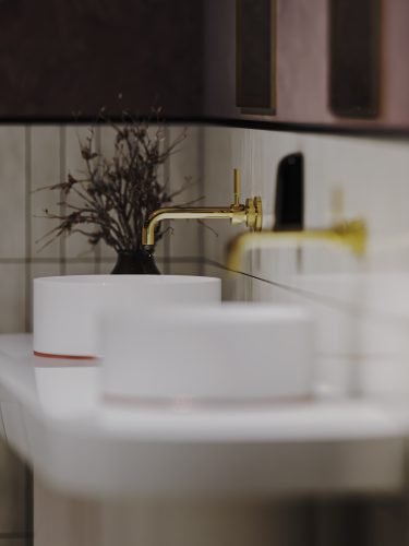 Toilet in the public place of Nargoon residential tower