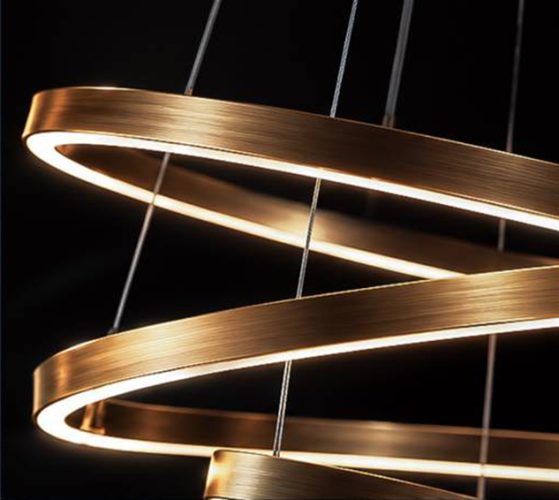 Radiant Flow | Luxury Chandelier CGI Visualization