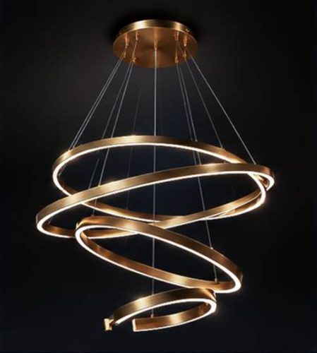 Radiant Flow | Luxury Chandelier CGI Visualization
