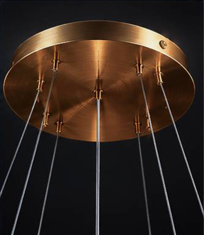 Radiant Flow | Luxury Chandelier CGI Visualization